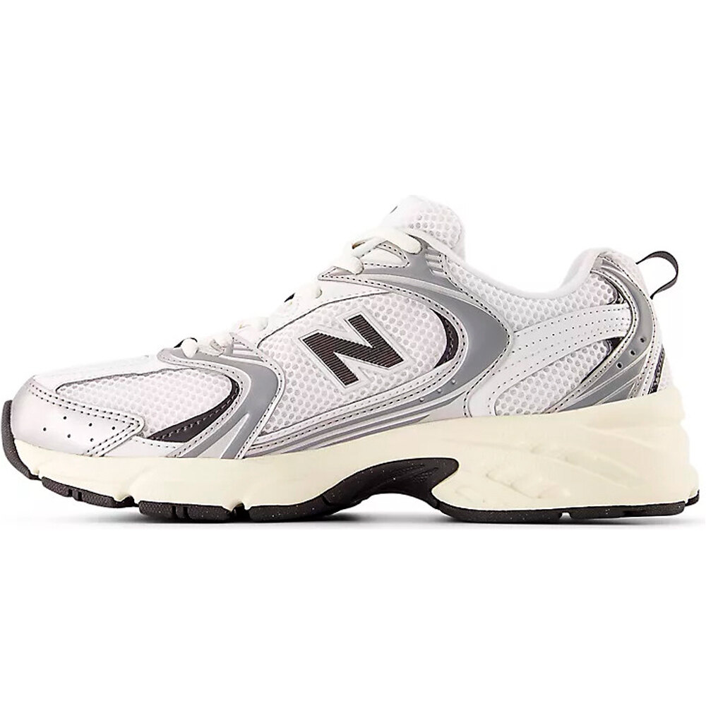 New Balance zapatilla moda hombre 530 GRIS puntera