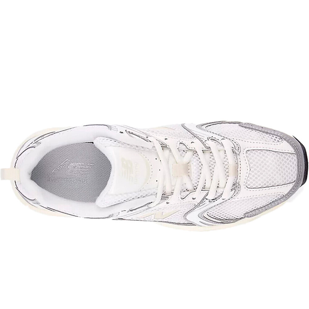 New Balance zapatilla moda hombre 530 GRIS vista superior