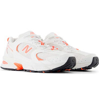 New Balance zapatilla moda hombre 530 MARRON lateral interior