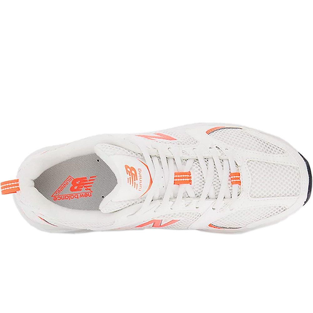 New Balance zapatilla moda hombre 530 MARRON vista superior