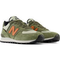 New Balance zapatilla moda hombre 574 VERDE lateral interior