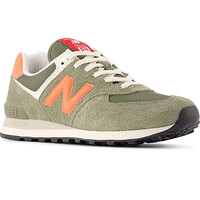 New Balance zapatilla moda hombre 574 VERDE lateral interior