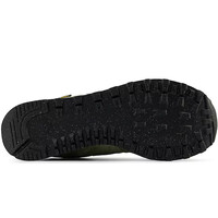 New Balance zapatilla moda hombre 574 VERDE vista trasera