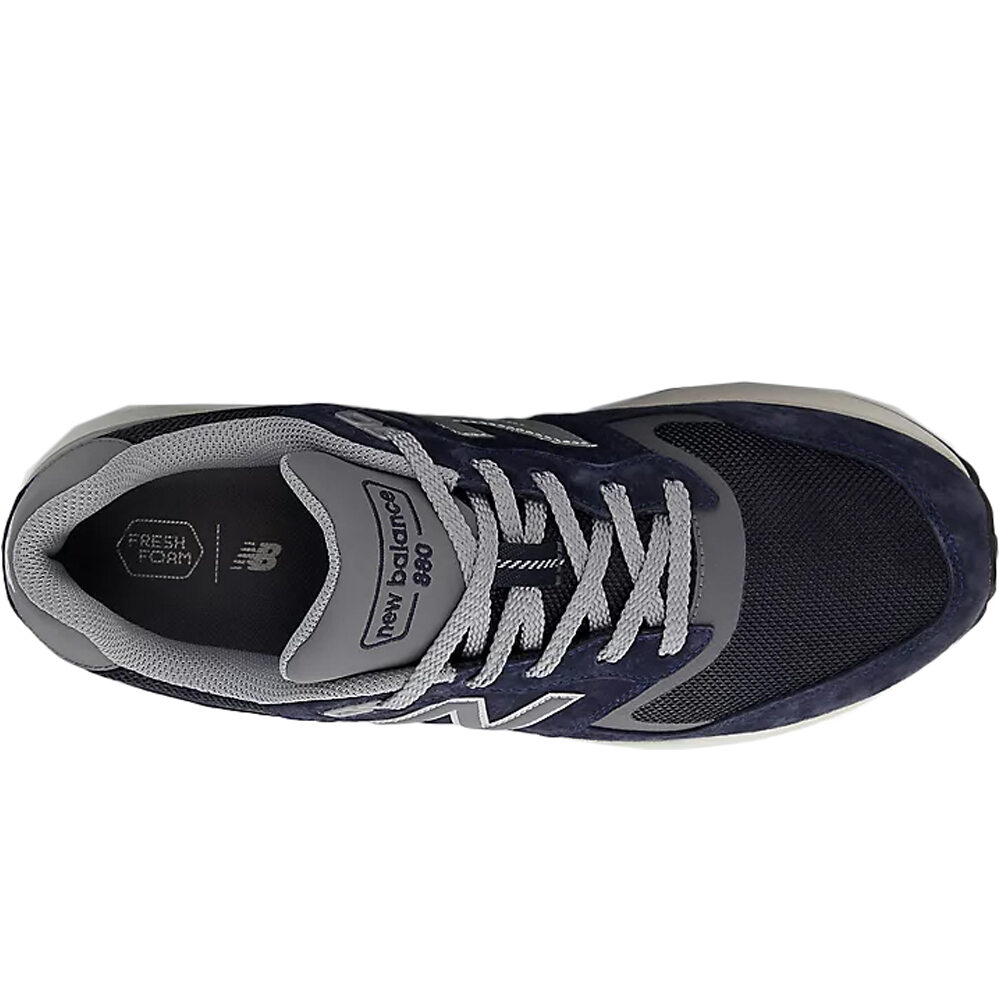 New Balance zapatilla moda hombre 880 AZUL vista superior