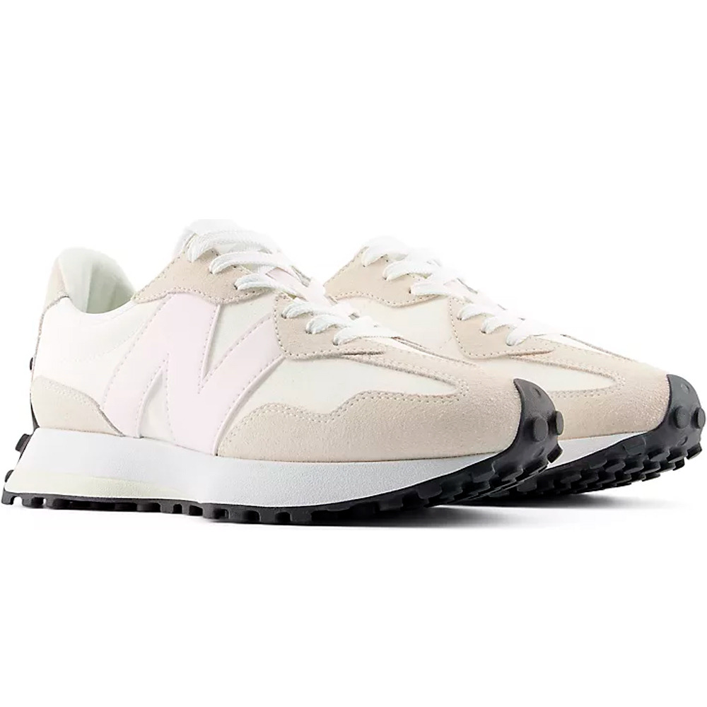 New Balance zapatilla moda mujer 327 MARRON lateral interior