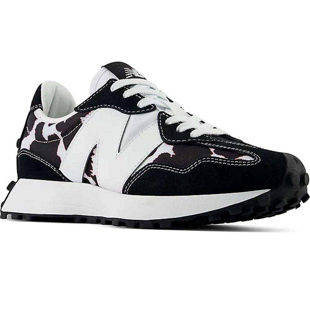 New Balance zapatilla moda mujer 327 MARRON lateral interior