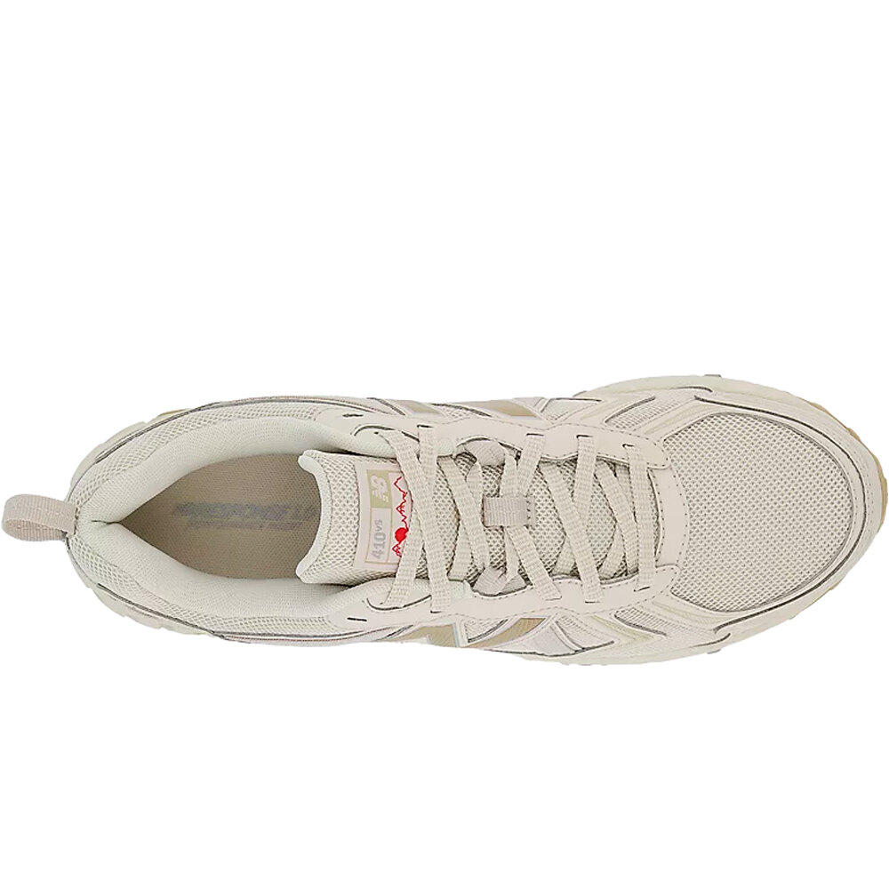New Balance zapatilla moda mujer MT410 MARRON vista superior