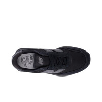 New Balance zapatilla moda niño 370 NEGRO vista superior