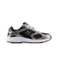 New Balance zapatilla moda niño 408 NEGRO lateral exterior