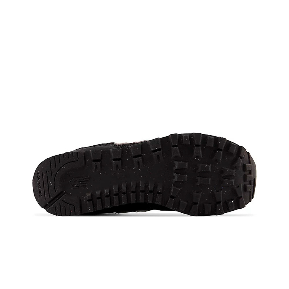 New Balance zapatilla moda niño 515 NEGRO vista trasera