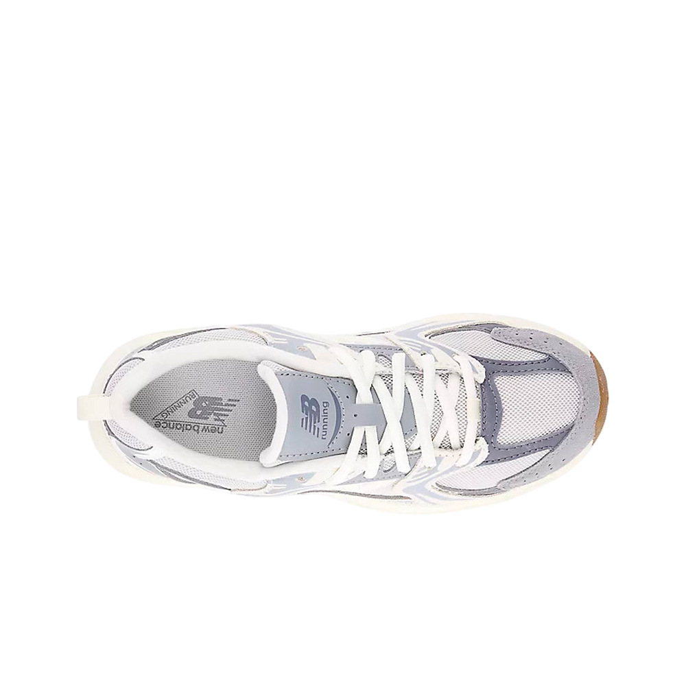 New Balance zapatilla moda niño 530 GRIS vista superior