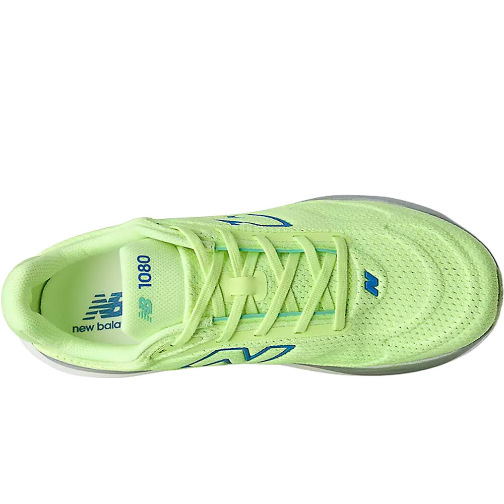 New Balance zapatilla running hombre 1080 V15 AMARILLO vista superior
