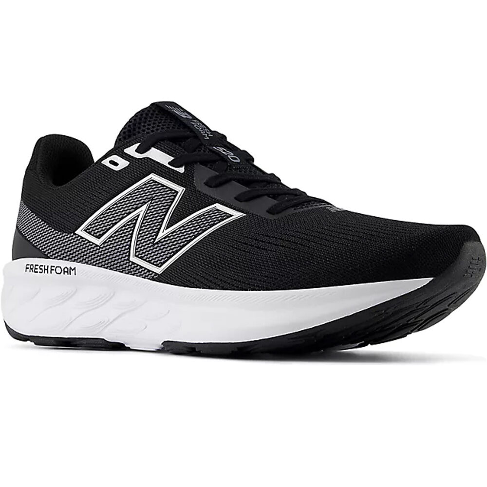 New Balance zapatilla running hombre 520 V9 NEGRO lateral interior