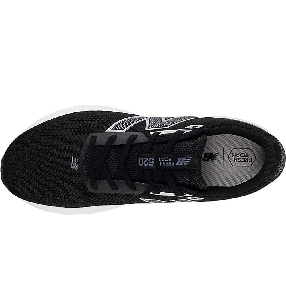 New Balance zapatilla running hombre 520 V9 NEGRO vista superior
