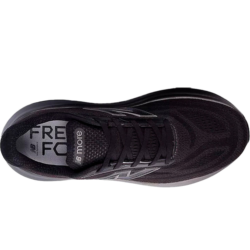 New Balance zapatilla running hombre FRESHFOAM MORE V6 NEGRO vista superior