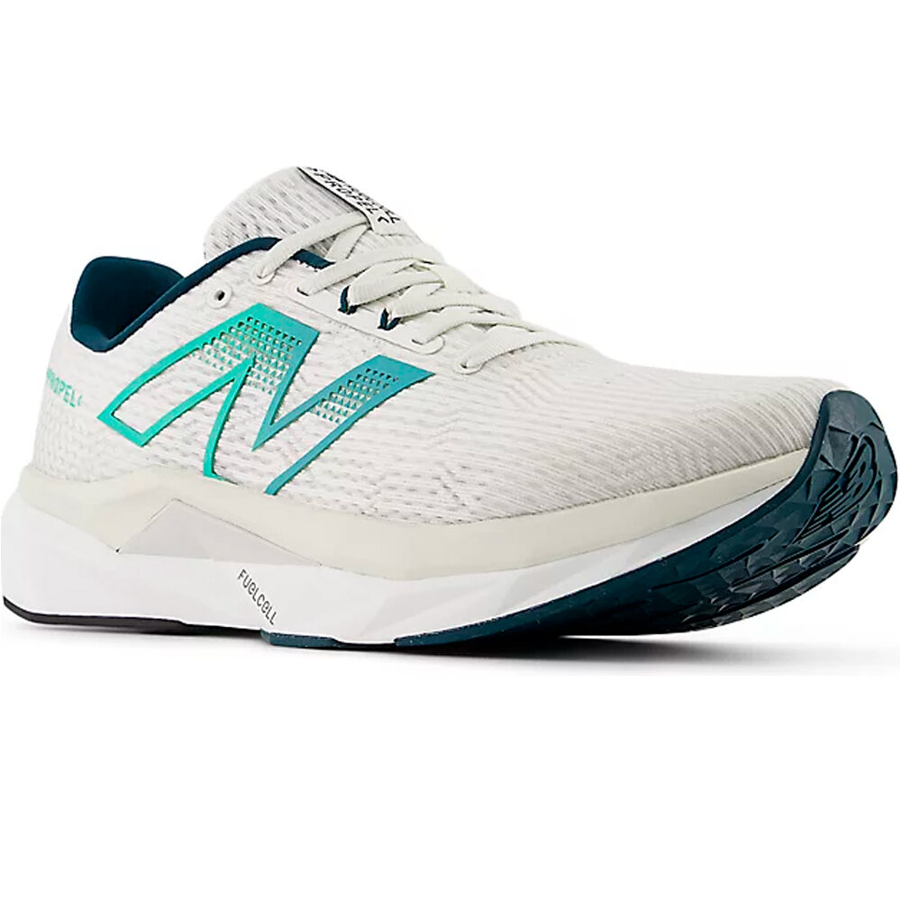 New Balance zapatilla running hombre FUELCELL PROPEL V5 GRIS lateral interior