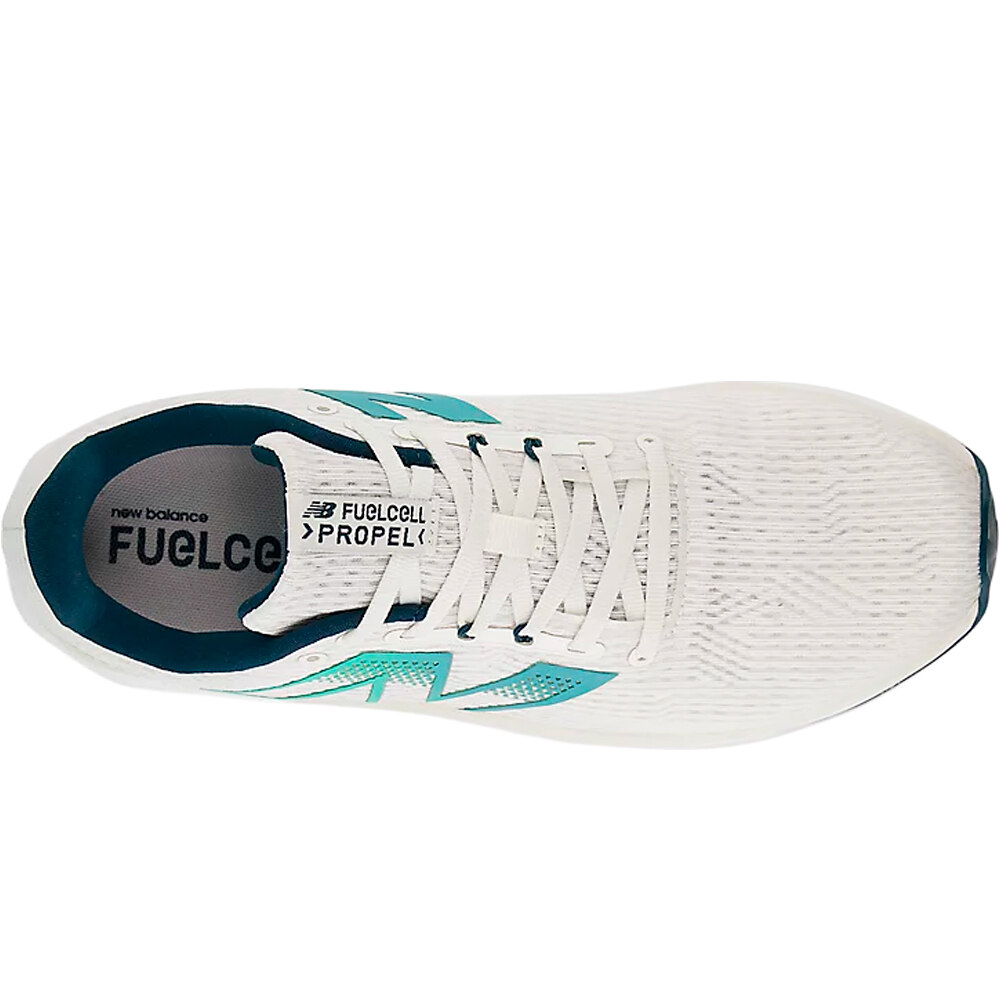 New Balance zapatilla running hombre FUELCELL PROPEL V5 GRIS vista superior