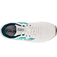 New Balance zapatilla running hombre FUELCELL PROPEL V5 GRIS vista superior