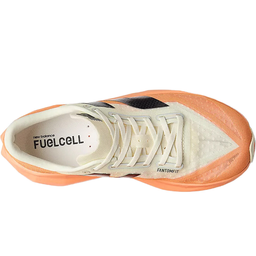 New Balance zapatilla running hombre REBEL V4 BLANCO vista superior