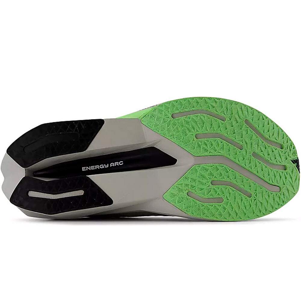 New Balance zapatilla running hombre SUPERCOMP TRAINER V4 BLANCO vista trasera