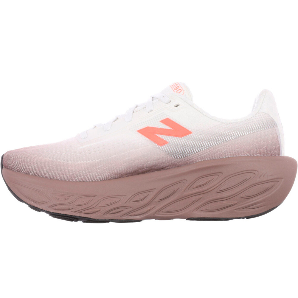 New Balance zapatilla running mujer 1080 V14 BLANCO lateral interior