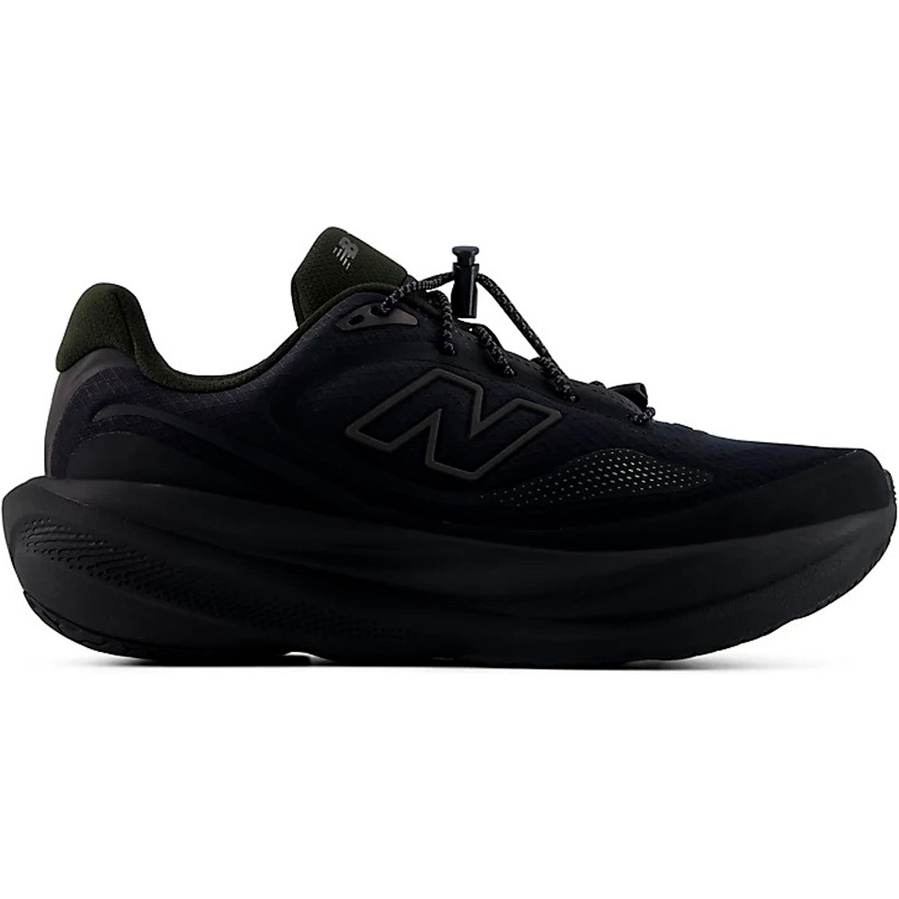 New Balance zapatilla running mujer 1080v15 NEGRO lateral exterior