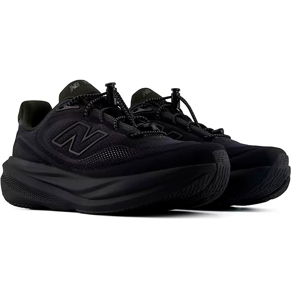 New Balance zapatilla running mujer 1080v15 NEGRO lateral interior