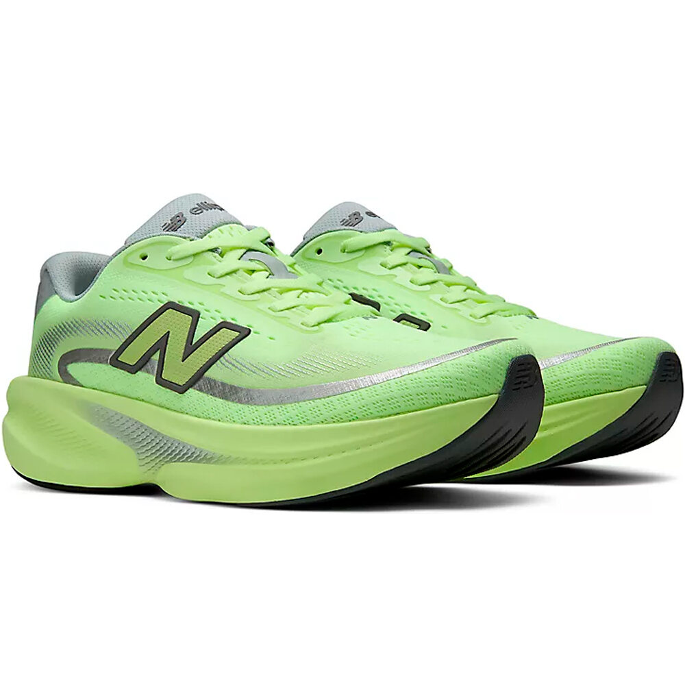New Balance zapatilla running mujer ELIPSE AMARILLO lateral interior