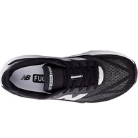 New Balance zapatilla running mujer FUELCELL REBEL V5 NEGRO vista superior