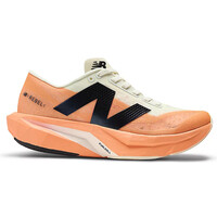 New Balance zapatilla running mujer REBEL V4 NARANJA lateral exterior