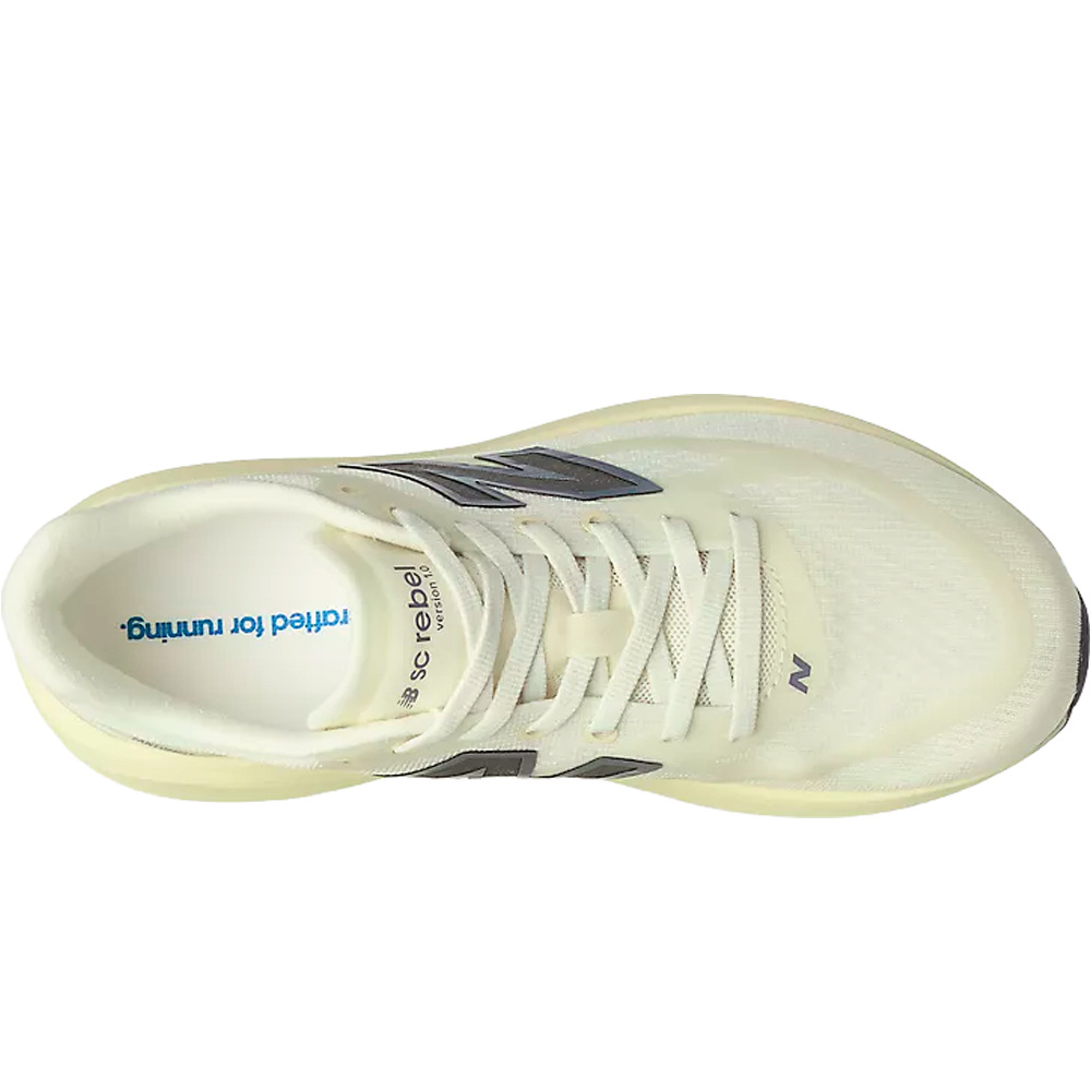 New Balance zapatilla running mujer SuperComp Rebel v1 MARRON vista superior