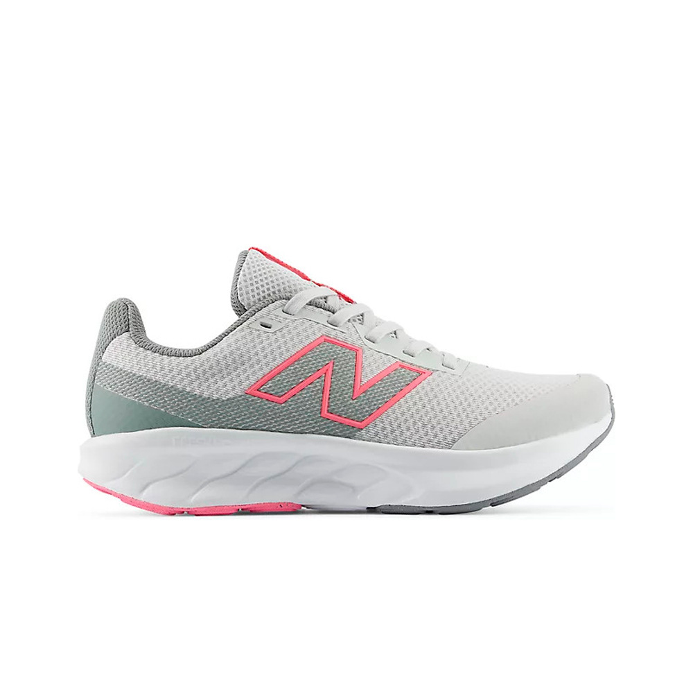 New Balance zapatilla running niño 520 LACE GRIS vista frontal