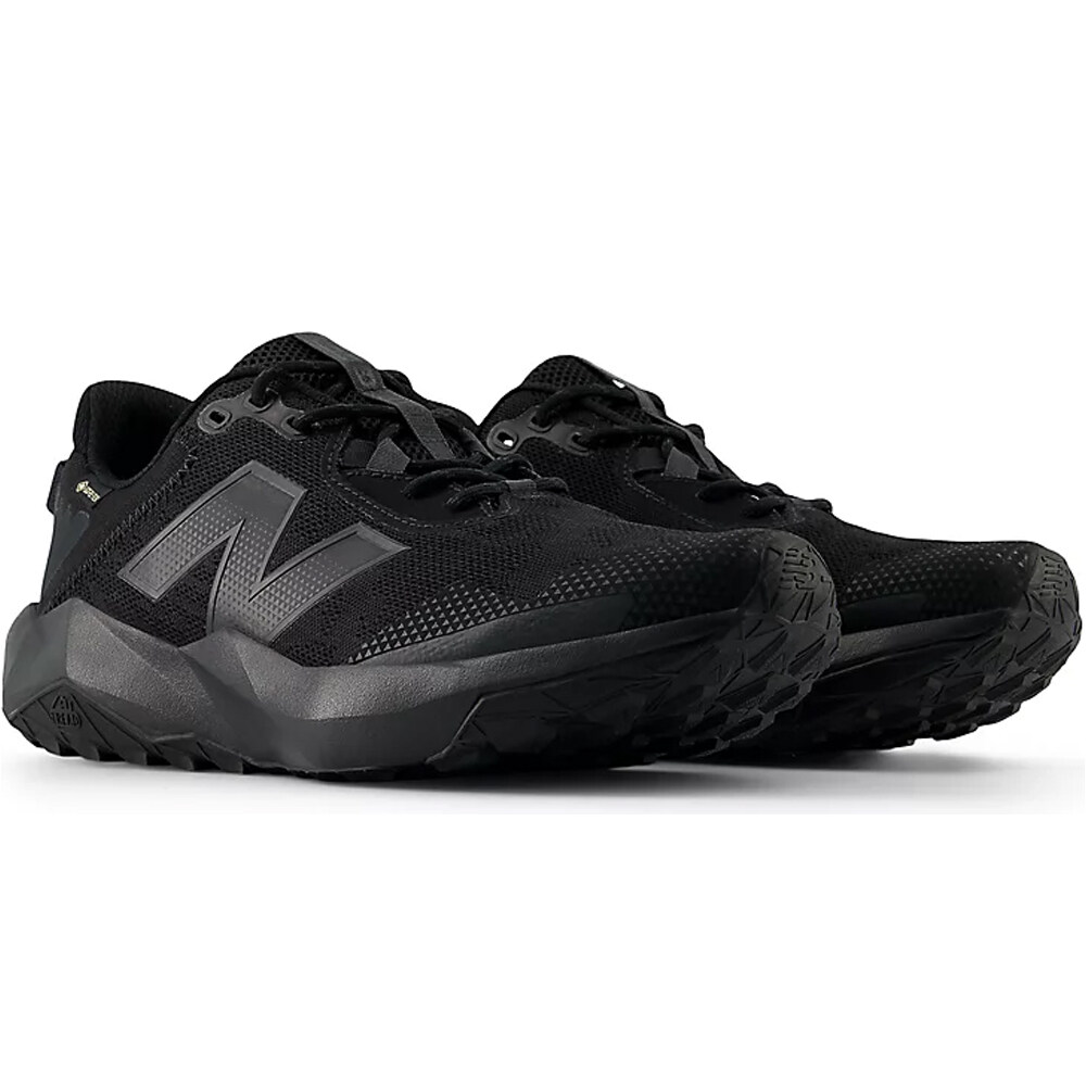New Balance zapatillas trail hombre DYNASOFT NITREL v6 GORE-TEX NEGRO lateral interior