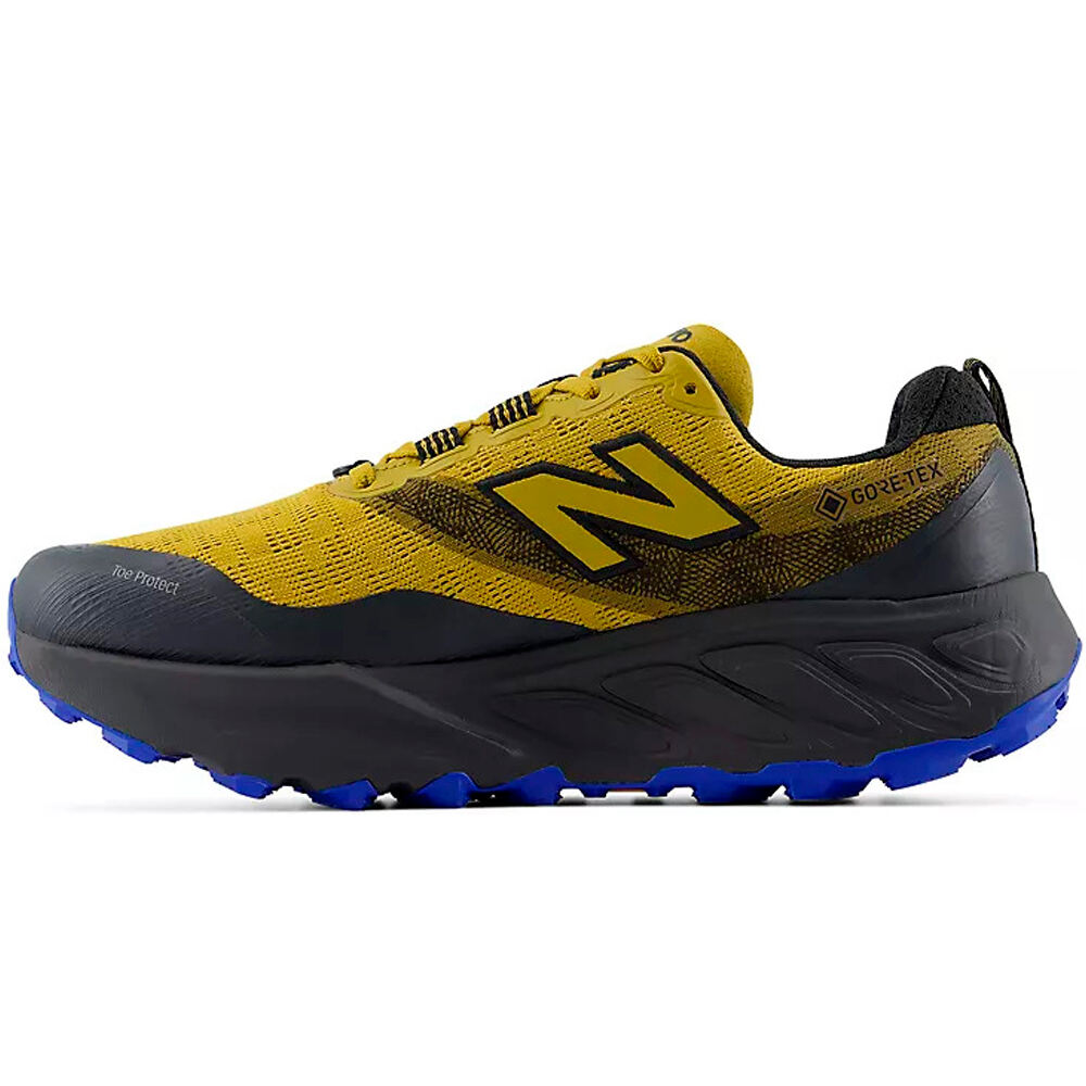 New Balance zapatillas trail hombre Fresh Foam X Hierro v9 GORE-TEX MARRON lateral interior