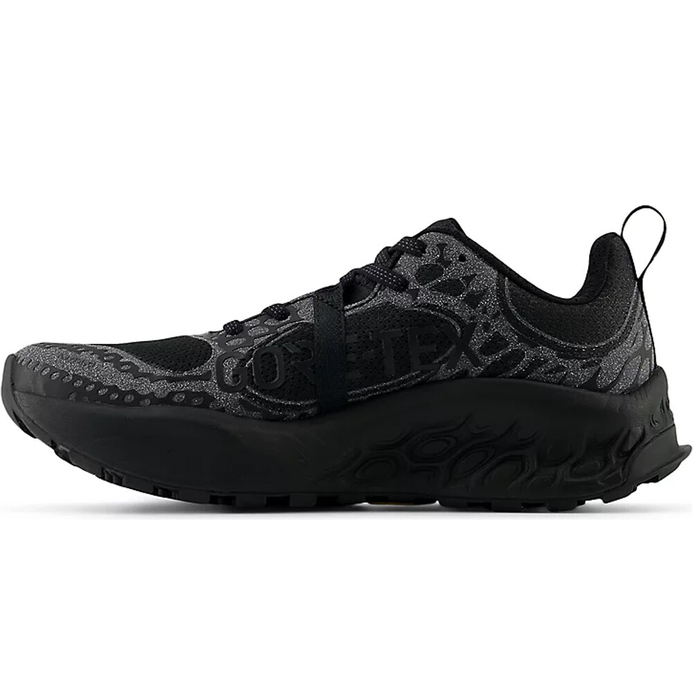 New Balance zapatillas trail mujer FRESH FOAM X HIERRO V8 GORE-TEX NEGRO lateral interior