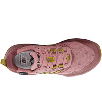 New Balance zapatillas trail mujer Fresh Foam X Hierro v9 GORE-TEX ROSA vista superior