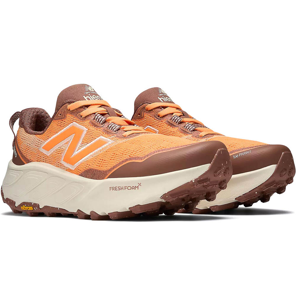 New Balance zapatillas trail mujer FRESH FOAM X HIERRO V9 NARANJA lateral interior