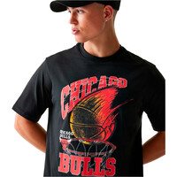 New Era camiseta baloncesto CHICAGO BULLS  vista detalle