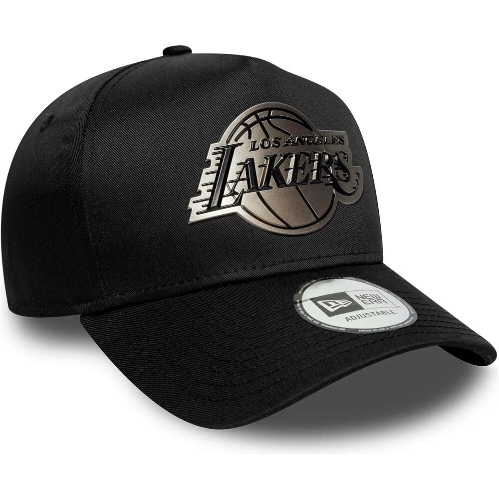 New Era gorras baloncesto LOS ANGELES METALLIC  vista detalle
