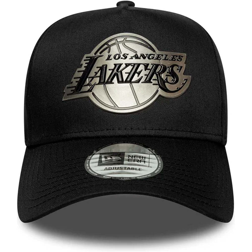 New Era gorras baloncesto LOS ANGELES METALLIC  vista trasera