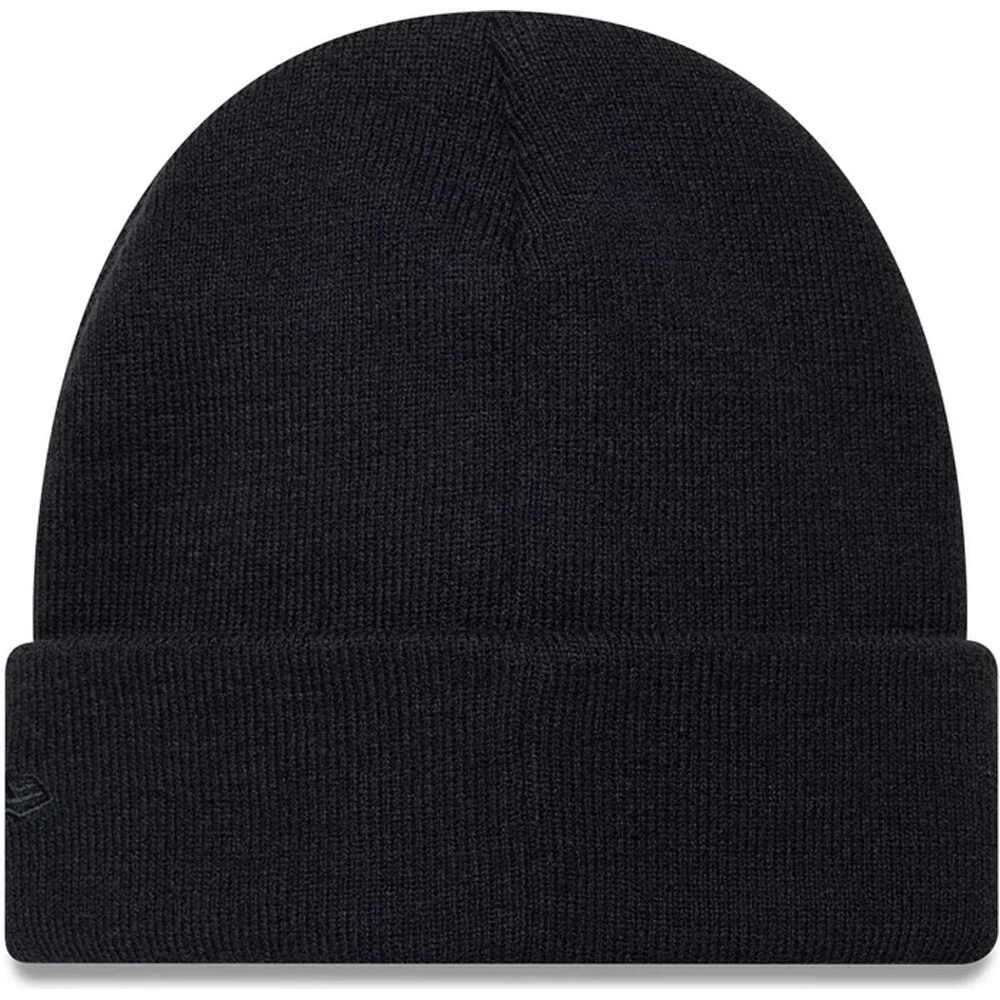 New Era gorro esquí hombre MINI LOGO CUFF BEANIE NEGRO vista trasera