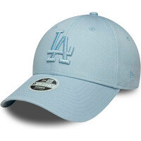 New Era visera lona LOS ANGELES DODGERS AZUL vista frontal