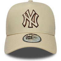 New Era visera lona NEW YORK YANKEES MARRON 01