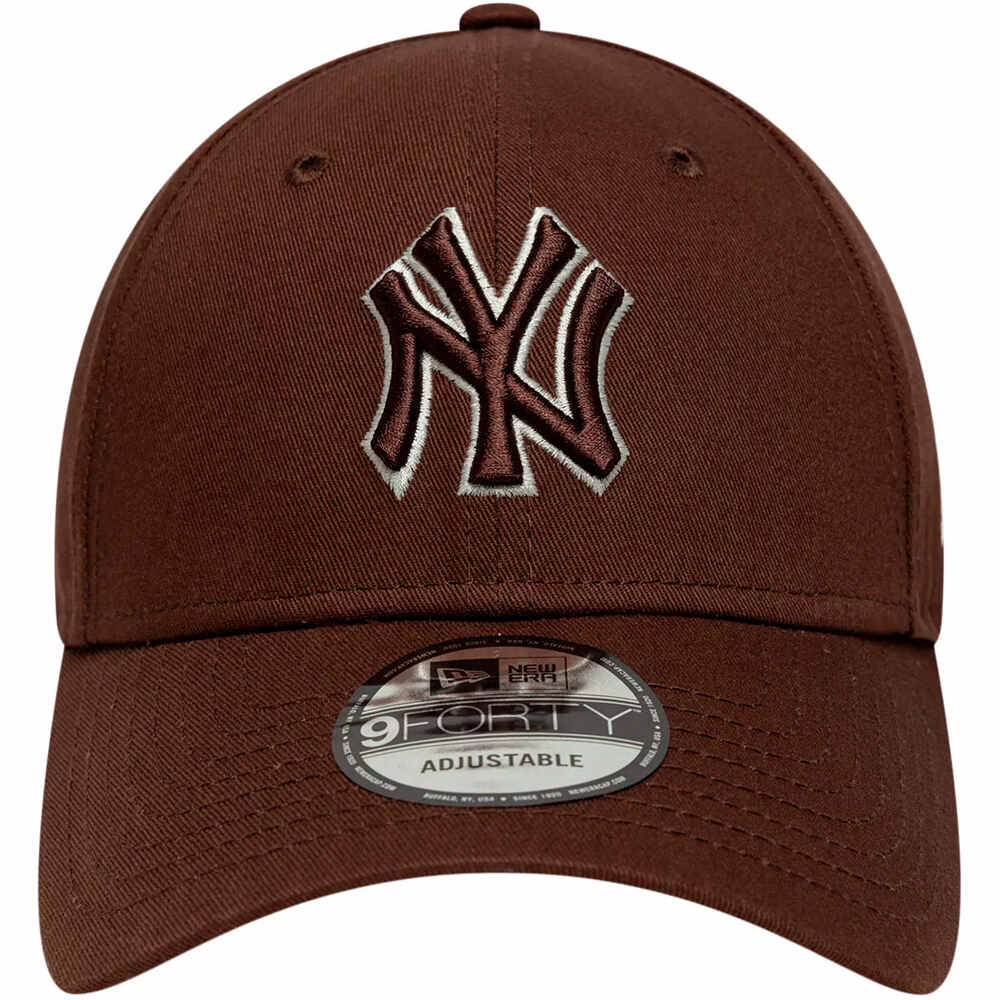 New Era visera lona NEW YORK YANKEES MARRON 02