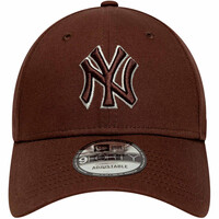 New Era visera lona NEW YORK YANKEES MARRON 02