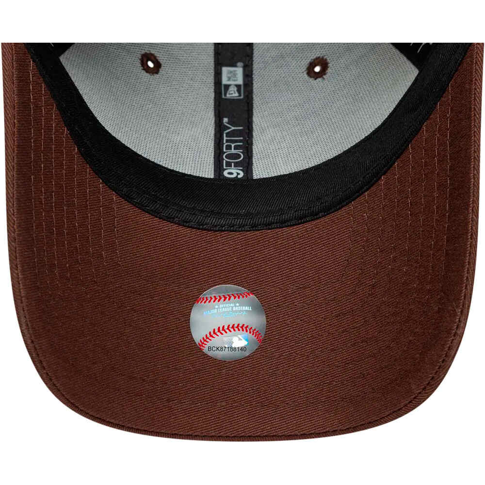 New Era visera lona NEW YORK YANKEES MARRON 04