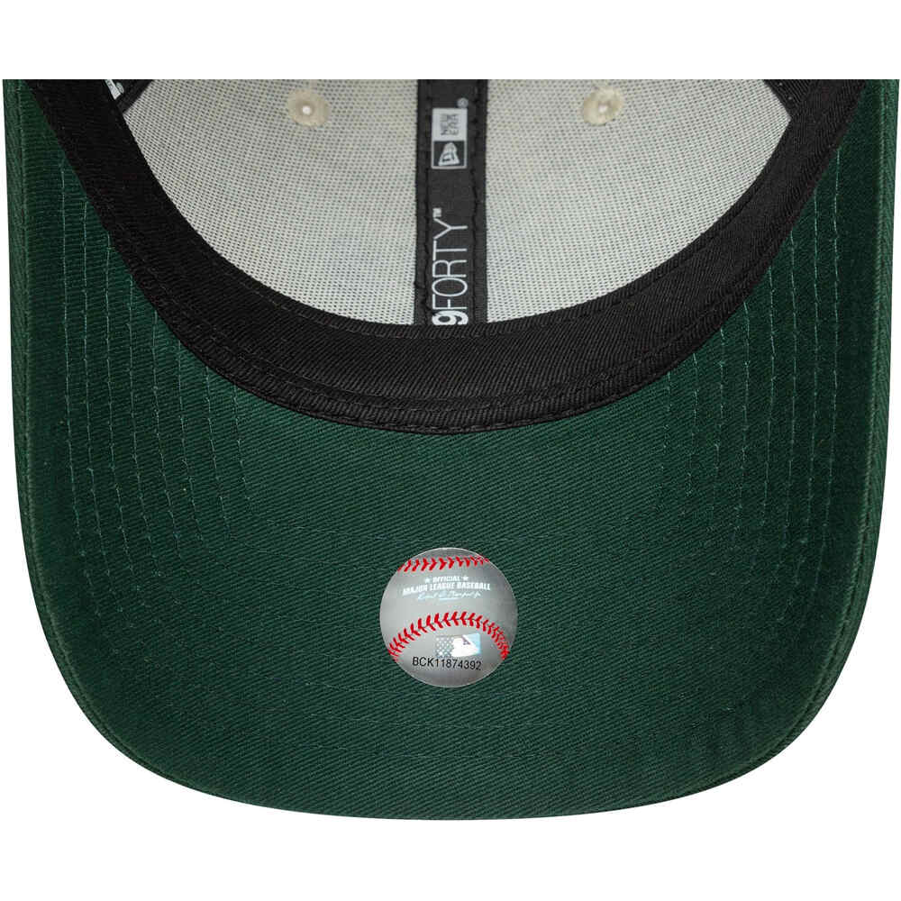 New Era visera lona OAKLAND ATHLETICS MARRON 04