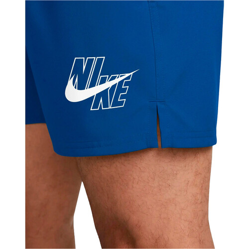 Nike bañador playa hombre 5 VOLLEY SHORT PRINT AZUL