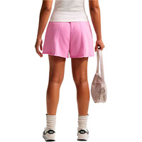 Nike bermuda mujer SPORTSWEAR CHILL MORADO vista trasera