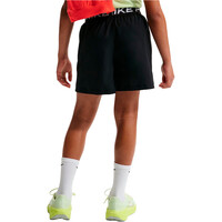 Nike bermuda niño DRI-FIT PRO NEGRO vista trasera